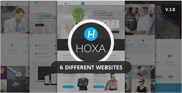 Hoxa Responsive Multipurpose Joomla Template