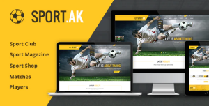 Sport.AK Soccer Club and Sport HTML Template