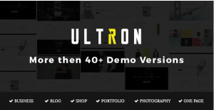 Ultron Responsive Multipurpose Joomla Template