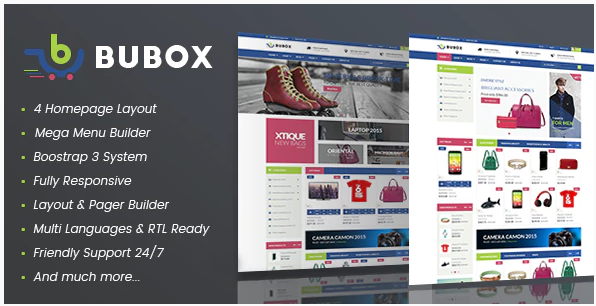 Vina Bubox VirtueMart Joomla Template for Online Stores
