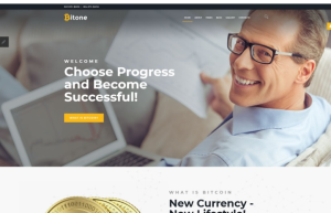 Bitone Bitcoin Cryptocurrency Joomla Template