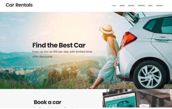 Car Rentals Car Rental Responsive Joomla Template