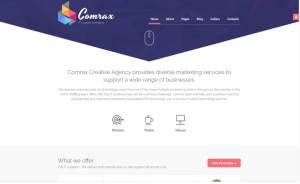 Comrax IT Consulting Joomla Template