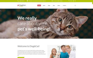 Dog Cat Pet Clinic Responsive Joomla Template