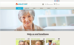 Elderly Care Joomla Template