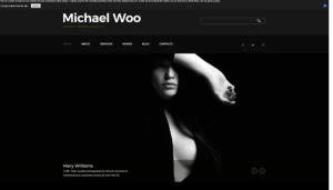 Michael Woo Photographer Portfolio Elegant Joomla Template