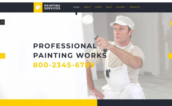 Painting Services Joomla Template