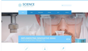 Science Laboratory Science Laboratory Responsive Clean Joomla Template