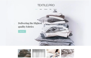 Textile Industry Joomla Template