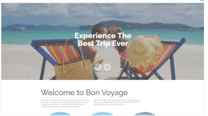 Bon Voyage Travel Agency Vacation planning Responsive Joomla Template
