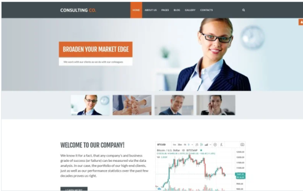 Consulting Co. Consulting Corporate Joomla Template