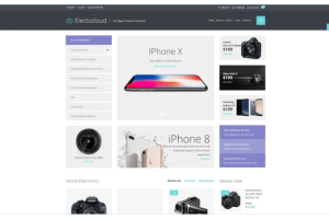Electrocloud Mobile Store Joomla Template