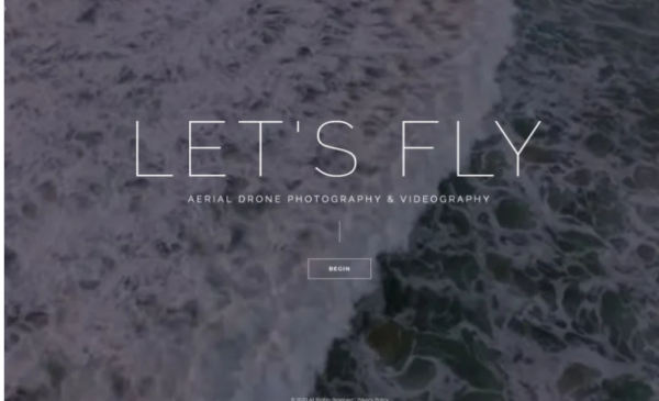 Lets Fly Aerial Photography Videography Joomla Template